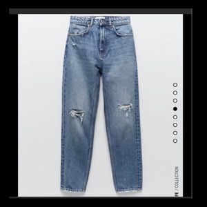 Zara mom jeans